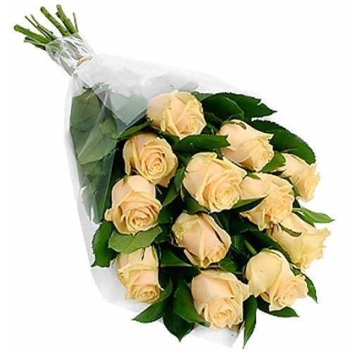 Фото товара 11 кремовых роз