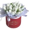 Фото товара 35 красных тюльпанов в "газете"